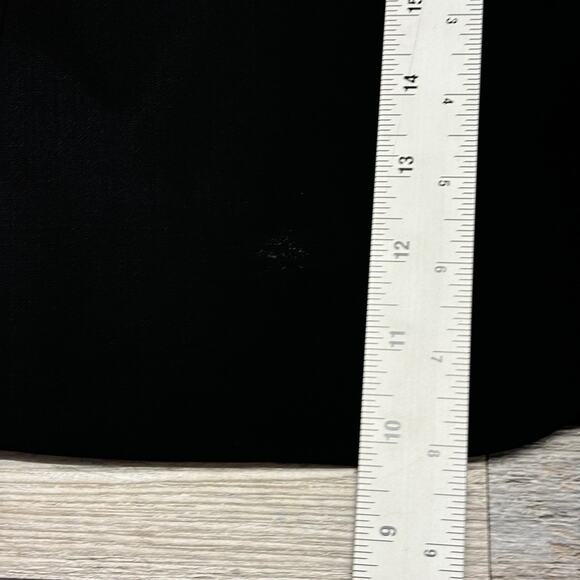 Theory Black Womens 0‎ Lined Notch Lapel Formal Business Cropped Wool Blazer USA - Picture 7 of 13